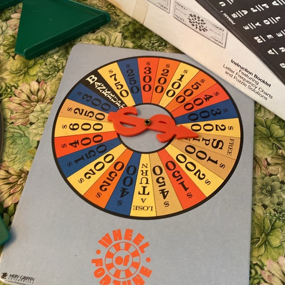 Wheel of Fortune board game 1985 vintage - Picture 5 of 9